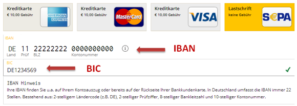 HLX Bezahlung