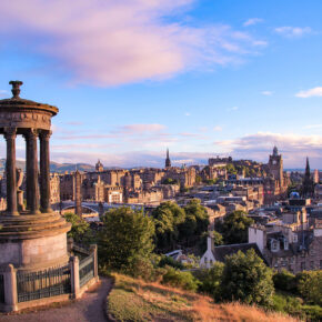 Schottland Kurztrip: 3 Tage Edinburgh mit TOP Unterkunft im Zentrum inkl. Flug nur 58€