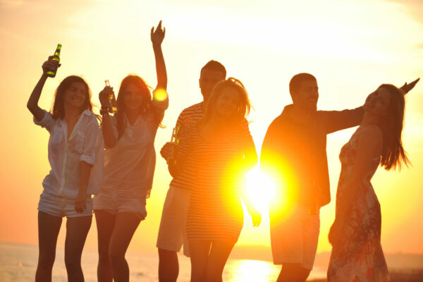 Party am Strand