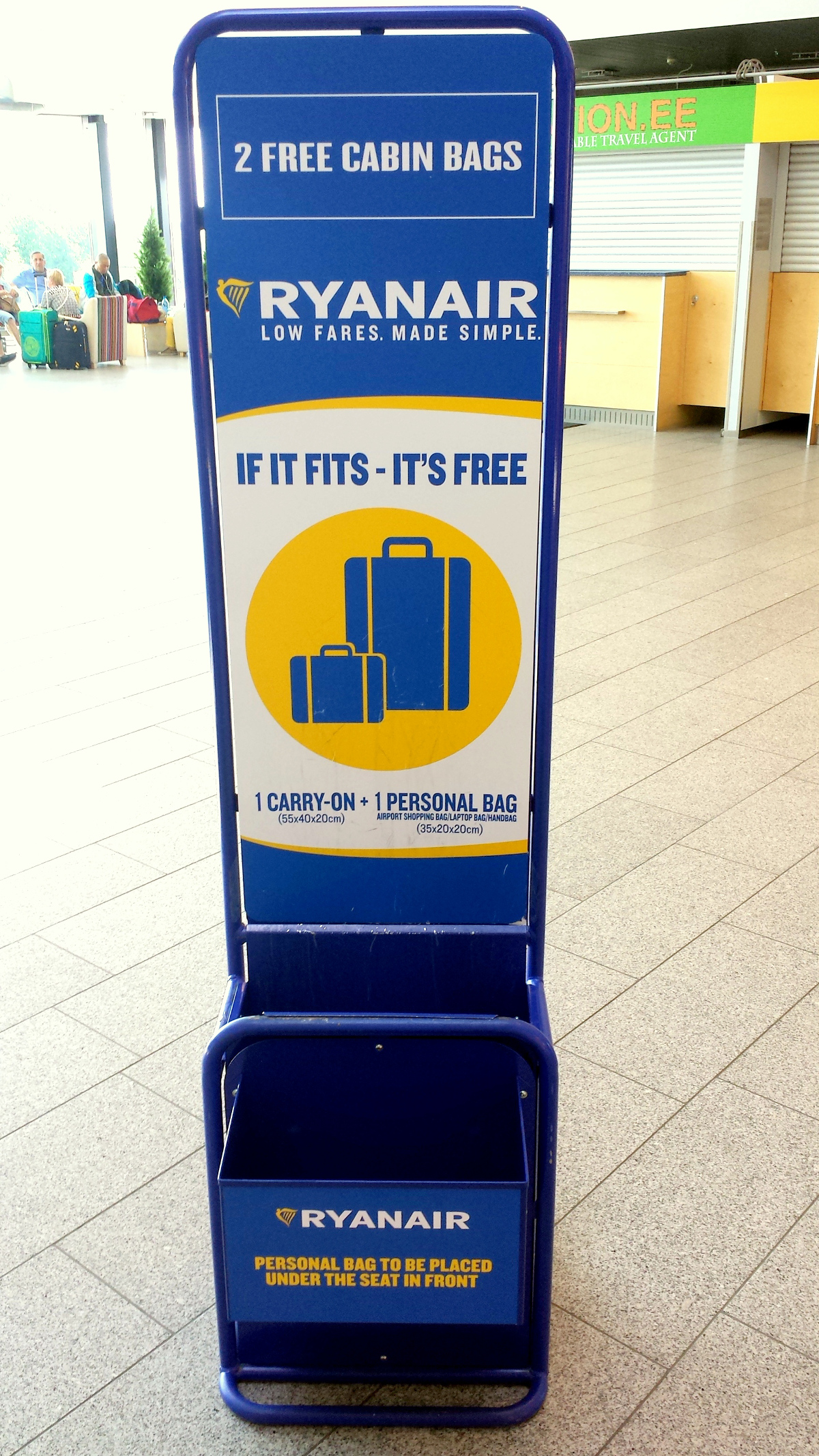Ryanair - Gepäck & Handgepäck - Übersicht Preise