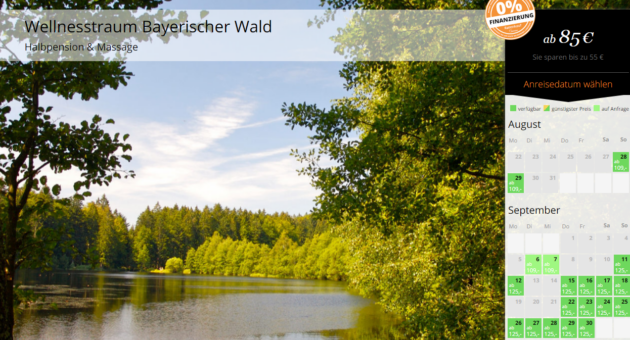 3 Tage Romantik Kurztrip Mit Hotel Halbpension Mage Und 3 Tage Bayrischer Wald Angebot