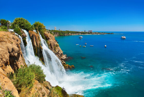 Türkei Alanya Wasserfall