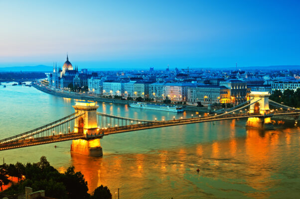 Budapest bei Nacht