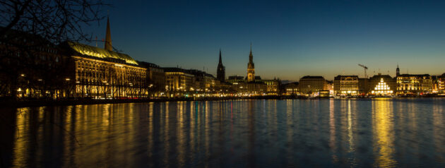 Hamburg Tipps: Binnenalster Panorama