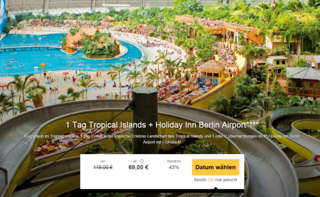 Tropical Islands Doppelzimmer Tropical Islands Doppelzimmer