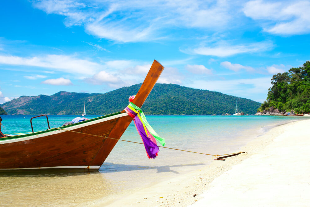 Long Boats in Phuket Thailand