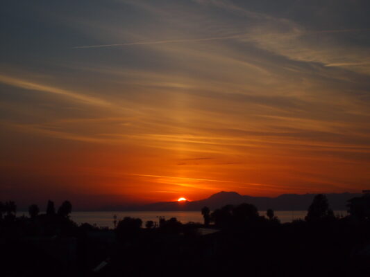 Sonnenuntergang in Side