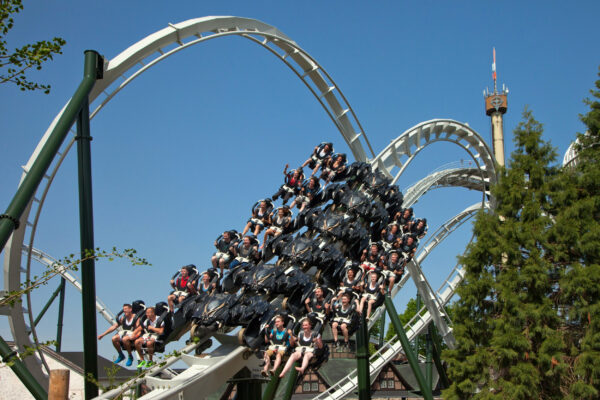 Heide Park Resort Attraktion Flug der Dämonen