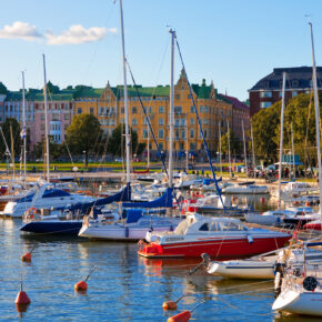 Der Hafen von Helsinki