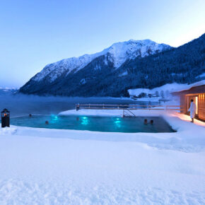 Luxus-Schnäppchen am Achensee: 4* Hotel mit Infinity-Pool und Halbpension ab 181 € Luxus-Schnäppchen am Achensee: 4* Hotel mit Infinity-Pool und Halbpension ab 181 €