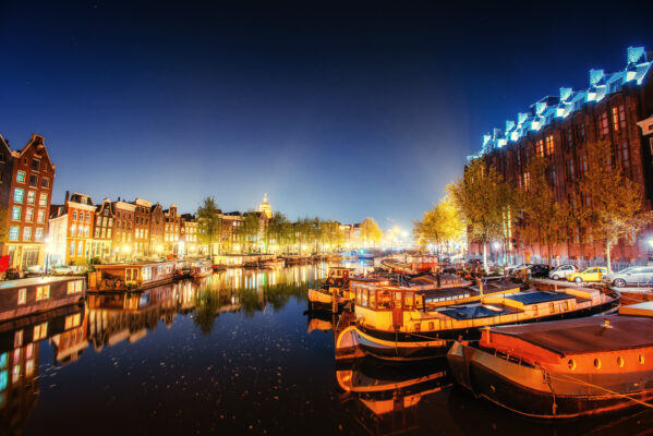 Amsterdam bei Nacht