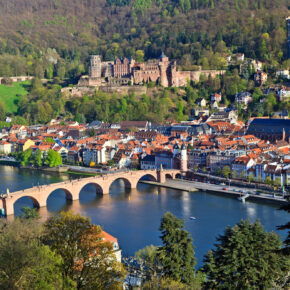 Heidelberg at spring, Germany