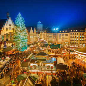 Weihnachtlicher Kurztrip: 2 Tage Frankfurt zum Weihnachtsmarkt mit zentralem 3* Hotel ab nur 22€