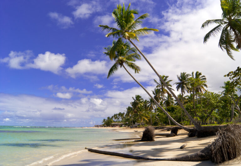 Stadt in Samana in der Dominikanischen Republik