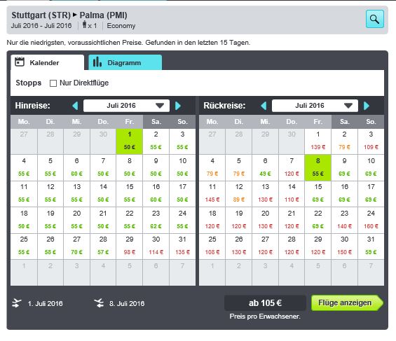 Skyscanner Flugsuche - Tipps für die günstigsten Flüge