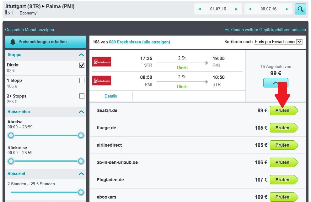 Skyscanner Flugsuche - Tipps für die günstigsten Flüge