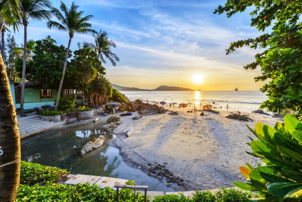 Phuket Patong Beach Sonne