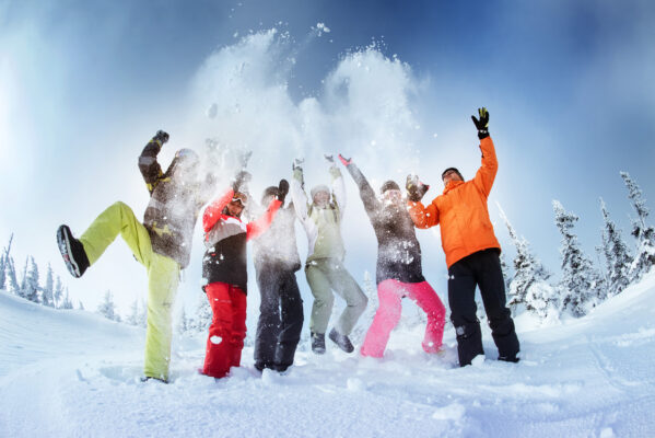 Spaß im Schnee