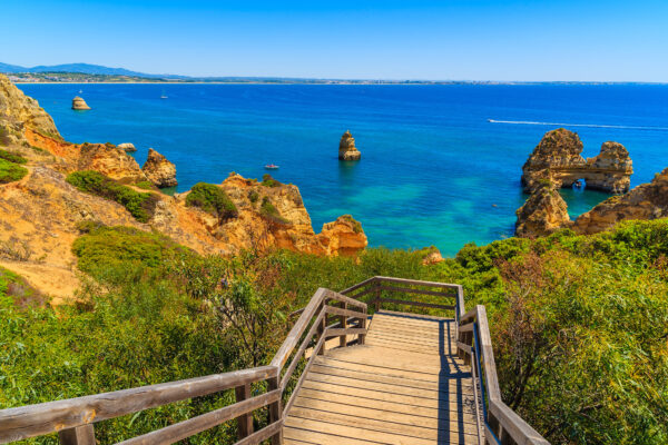 Algarve Weg zum Meer