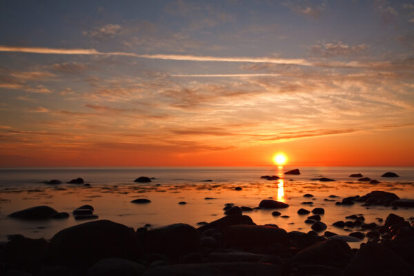 Sonnenuntergang Rügen