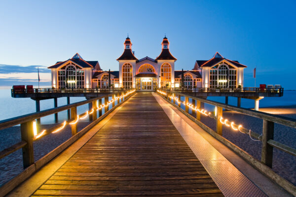 Rügen Urlaub: Seebrücke Sellin