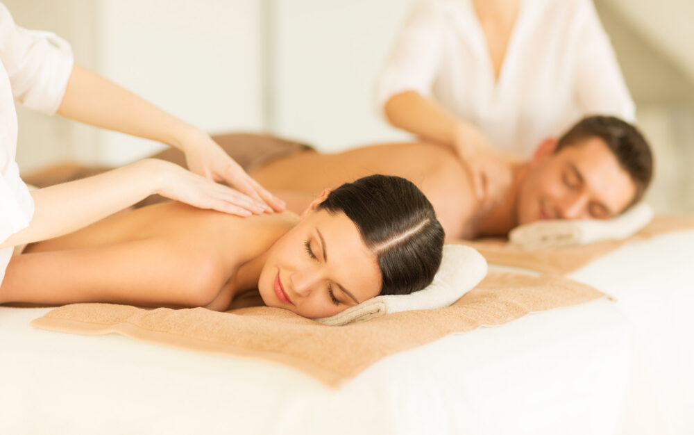 Bucht Euch bei mydays eine Wellness Paarmassage.