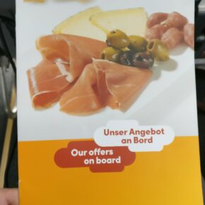 Condor Verpflegung
