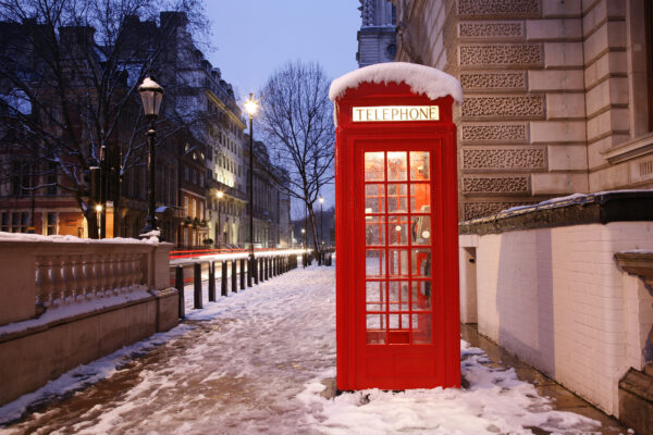 London im Winter