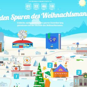 Santa Tracker: Auf den Spuren des Weihnachtsmanns Santa Tracker: Auf den Spuren des Weihnachtsmanns