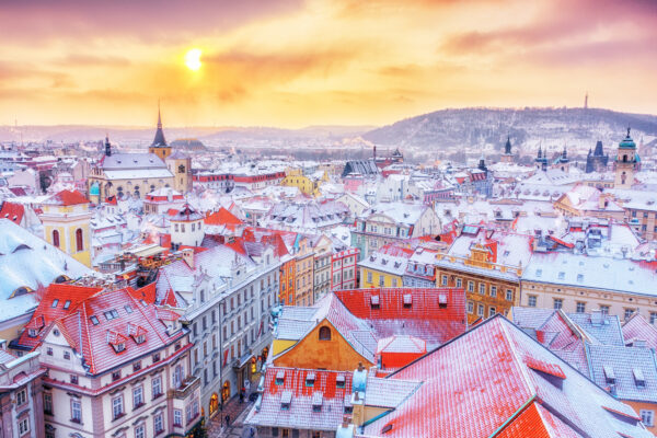 Prag im Winter
