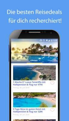 Reise App Übersicht 2