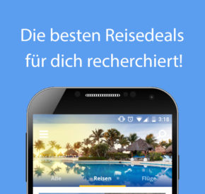 Die neusten Deals direkt auf's Smartphone mit der Urlaubstracker Reise App Die neusten Deals direkt auf's Smartphone mit der Urlaubstracker Reise App