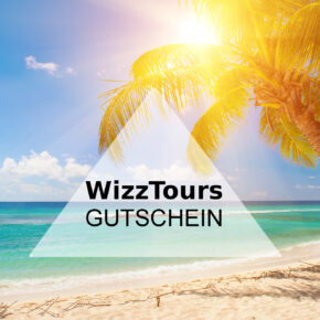 50 € WizzTours Gutschein auf Flug + Hotel Buchungen 50 € WizzTours Gutschein auf Flug + Hotel Buchungen
