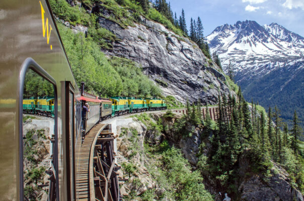 Alaska Eisenbahn Zug