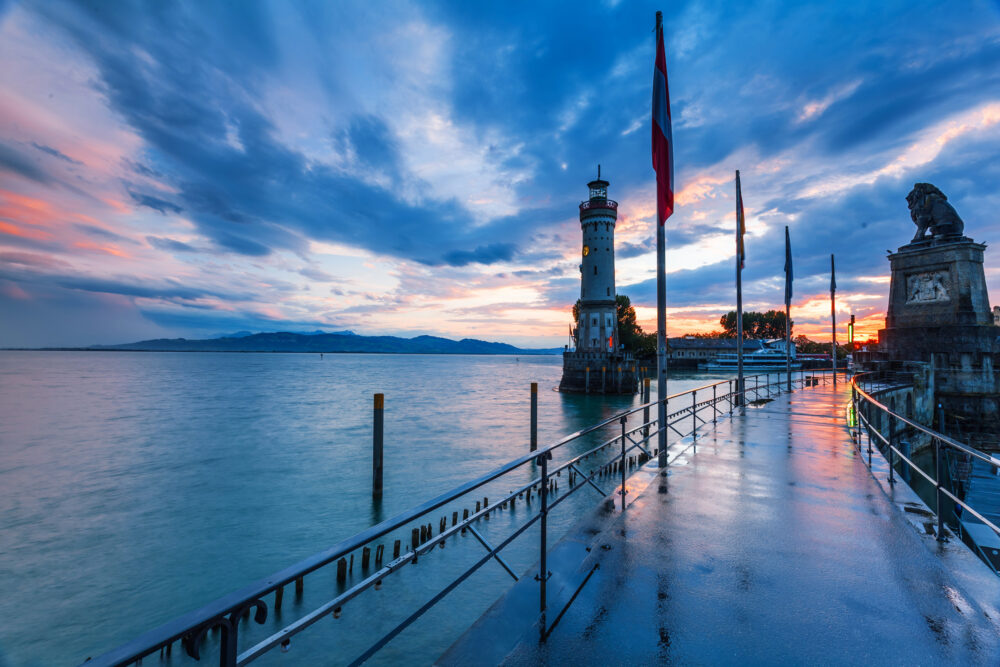 Bodensee Sonnenuntergang