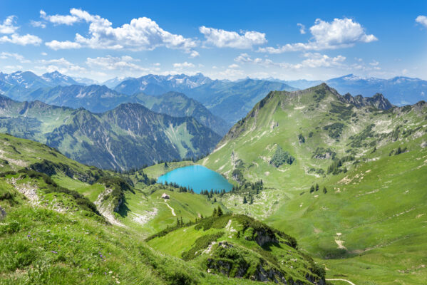 Wandern in den Alpen