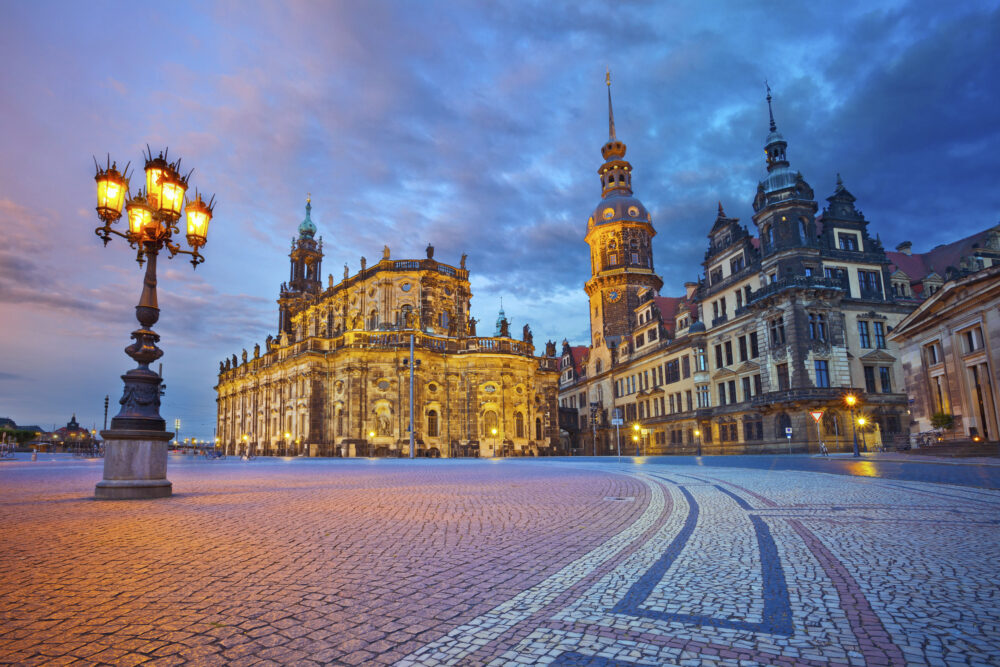 Dresden Sonnenuntergang