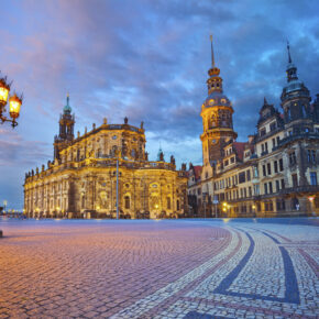 Dresden Sonnenuntergang