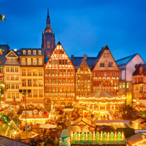 Weihnachtsmarkt: 2 Tage übers Wochenende nach Frankfurt mit TOP 3* Hotel nur 26€