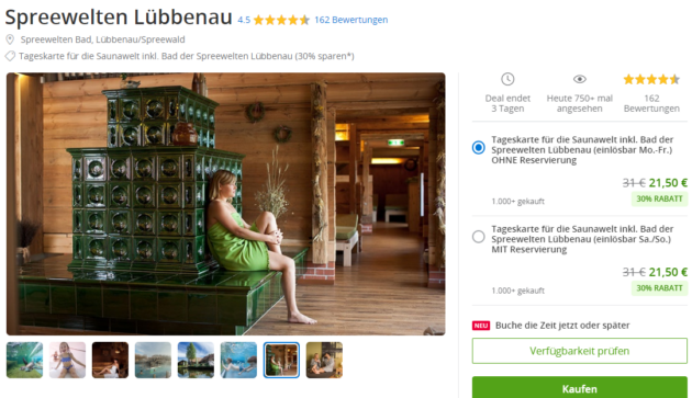 Spreewelten Gutschein