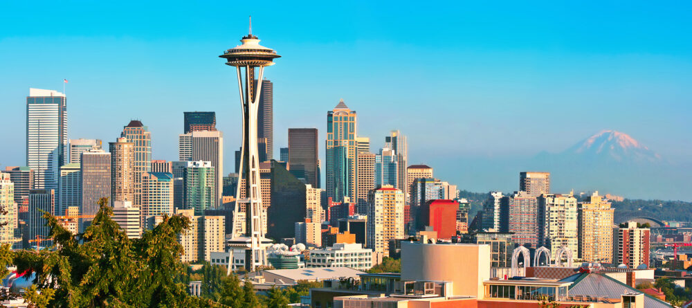 USA Washington Seattle Skyline