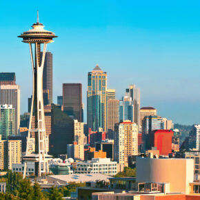 USA Washington Seattle Skyline