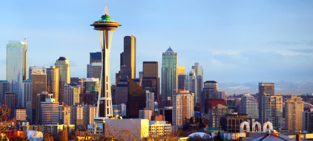 USA Washington Seattle Skyline