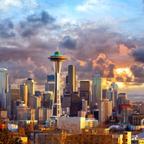 USA Washington Seattle Stadt