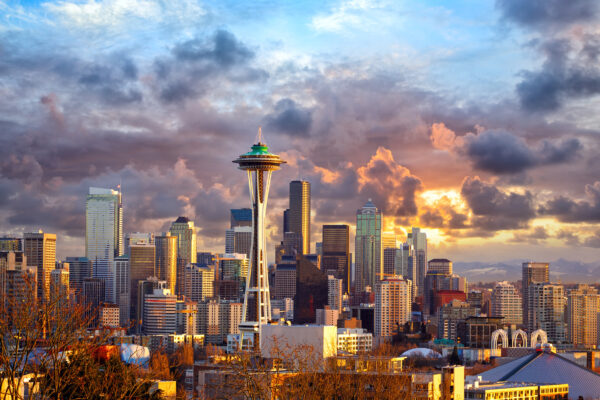 USA Washington Seattle Stadt