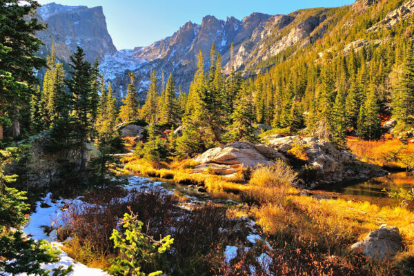 USA Wyoming Rocky Mountains