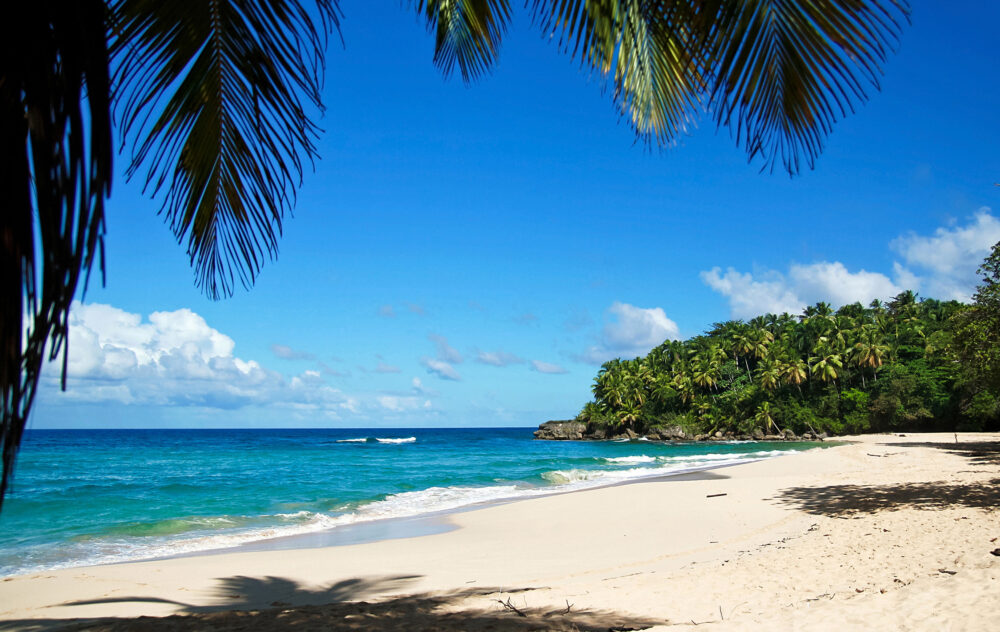 Dom Rep Strand Ausblick