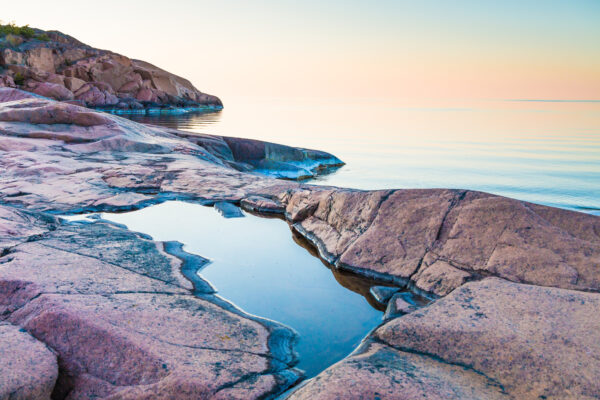 Finnland Sonnenuntergang