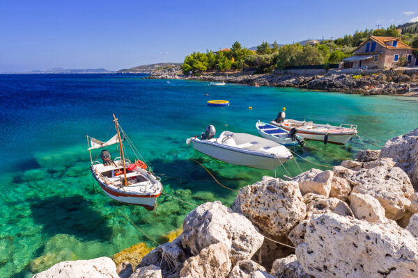 Griechenland Zakynthos Boote