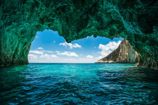 Griechenland Zakynthos Tunnel